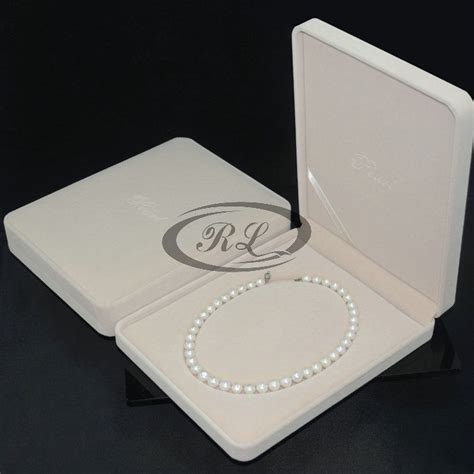 pearl necklace box products for sale 